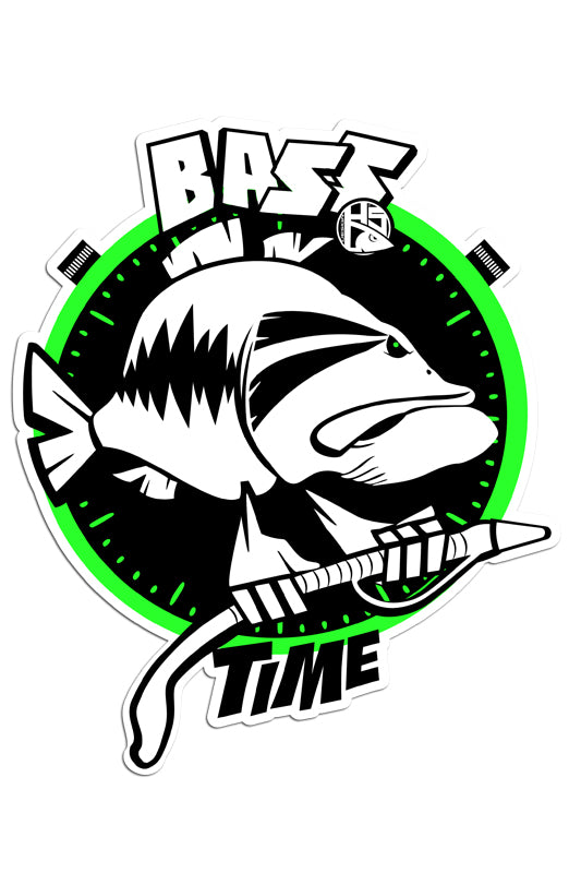 Hotspot Design - Sticker Bass Time cm 10x12