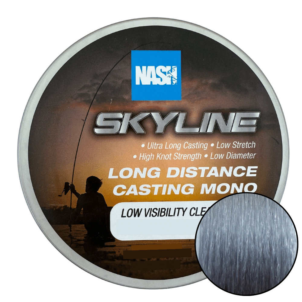 Nash Skyline Long Distance Mono Clear 0,35 mm 15 lbs 1000 m