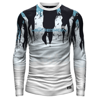 Hotspot Design - Long sleeve performance t-shirt Wahoo