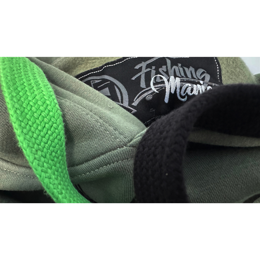 Hotspot Design - Hoodie Carpfishing Mania green